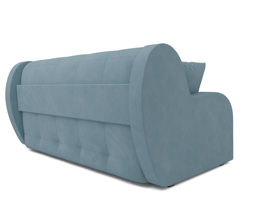 Диваны с ящиком для белья, Диван аккордеон Барон НПБ 140х200 Велюр