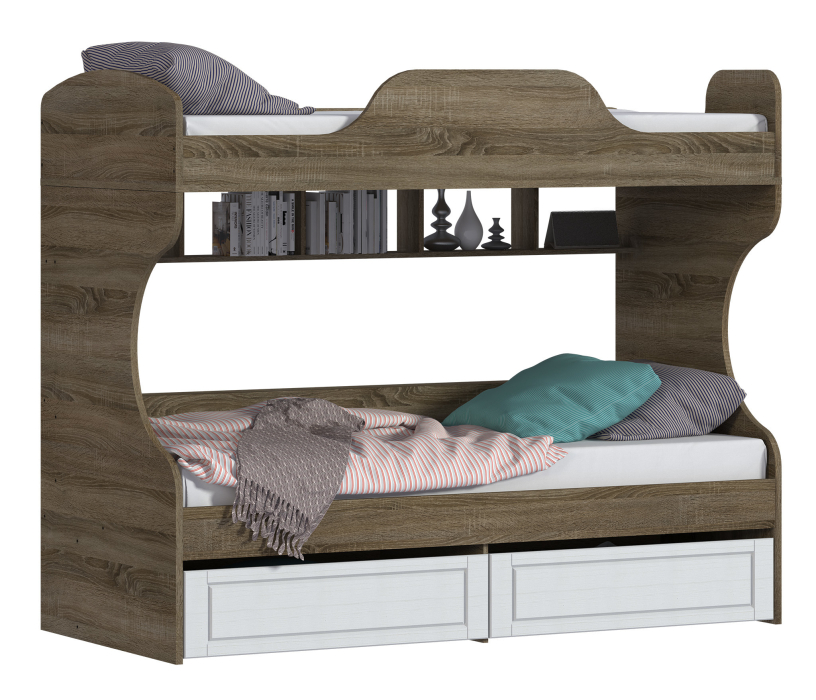 Детские кровати, Кровать 2-х ярусная Илона (Прованс) СБ-2869