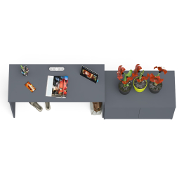 Стол письменный 1200 Мори с тумбой с дверками