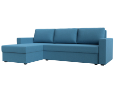 Диваны угловые в гостиную, Угловой диван Траумберг Лайт левый угол, рогожка