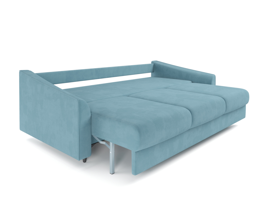 Диваны кровати со спальным местом, Диван прямой тик-так Уэльс (Велюр)