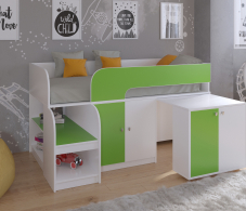 Кровати-чердаки, Кровать-чердак Астра 9 V8 Белый