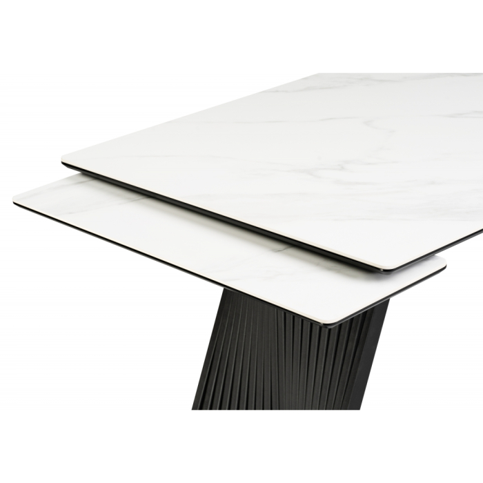 Обеденные столы, Керамический стол Вейв new 140(200)х80