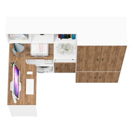 Мебель в домашний кабинет Лидер-8 № 19