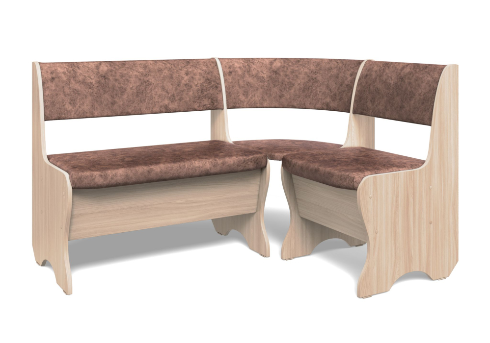 Кухонные уголки, Кухонный уголок Тюльпан Велюр №4