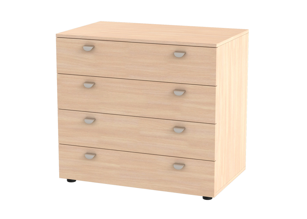 Комоды, Комод GК 900К Дуб молочный