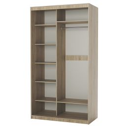 Шкаф-купе 2-х дверный Эконом 100х60х200