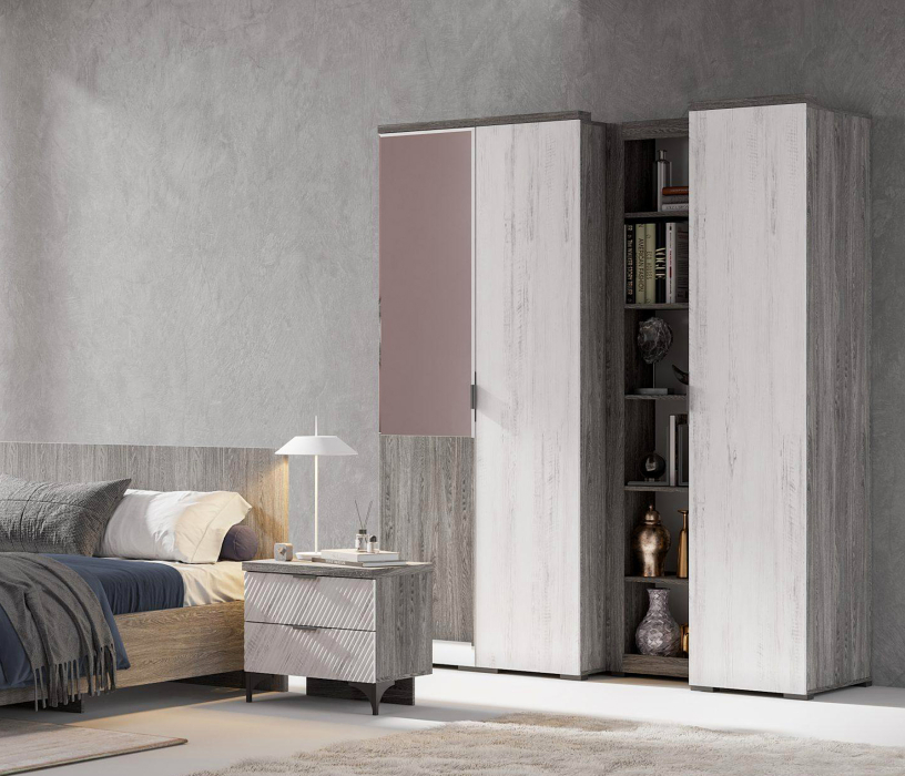 Стеллажи, Шкаф Шаде ШК-2915, черный ясень