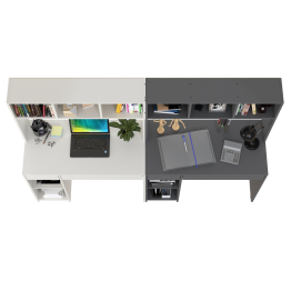 Компьютерный стол для двоих детей Комфорт 12.77F