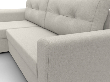 Угловой диван Амстердам Лайт левый угол, рогожка Амур