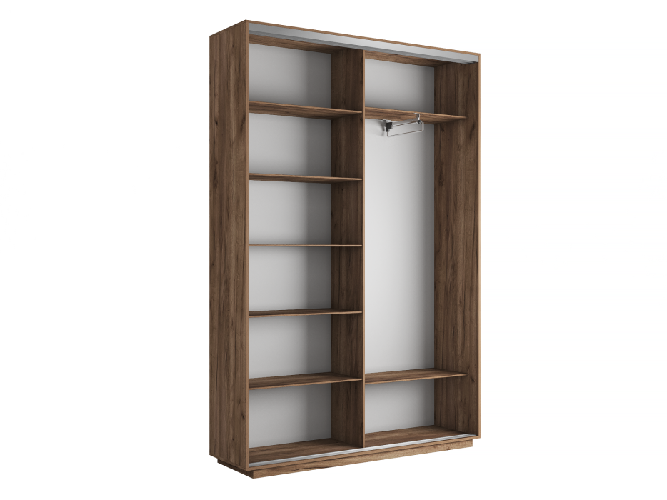 Шкафы-купе 2-х дверные, Шкаф-купе Экспресс Экспенс дуо 2400 x 1200 x 450