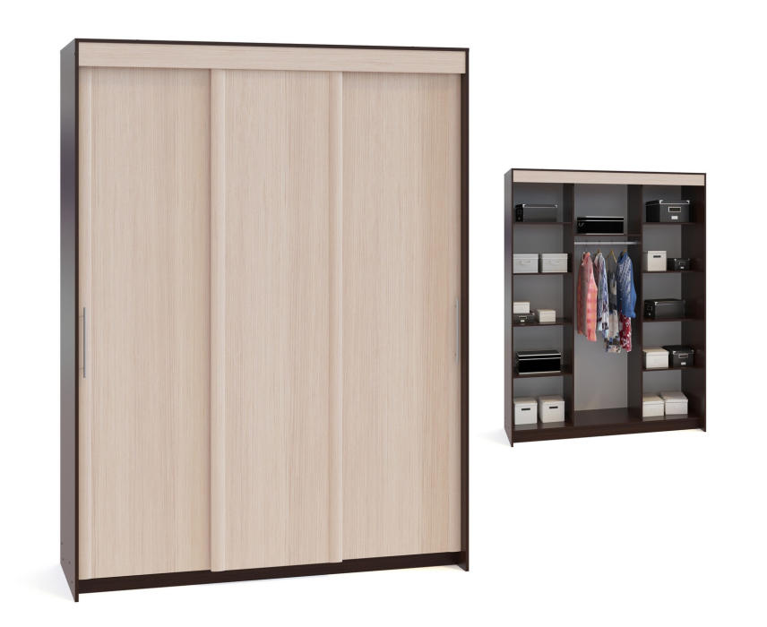 Шкафы-купе, Шкаф-купе Контур ШР-186.31