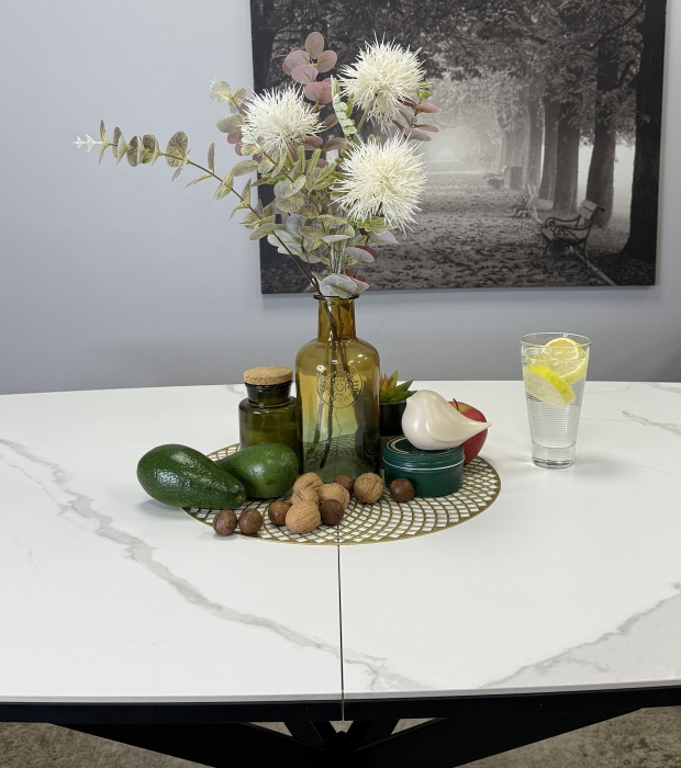 Обеденные столы, Стол Kenner BR1300 раздвижной, керамика