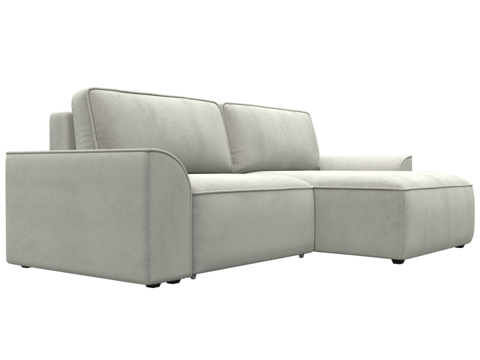 Диваны угловые в гостиную, Диван угловой Лига-048 НПБ, велюр TOWER