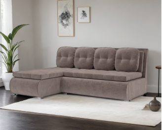 Диван угловой Кормак (Велюр)