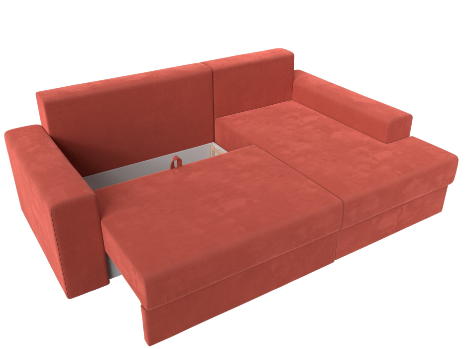 Офисные диваны, Угловой диван Майами правый угол, микровельвет