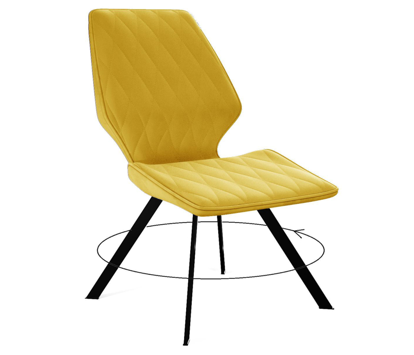 Стулья, Стул DikLine 243 поворотный (опоры черные)(