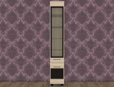 Шкафы одностворчатые, Модульная система Камелия Шкаф ШК-2643