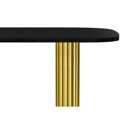 Деревянный стол Бавария 200*90 (золотые ноги)