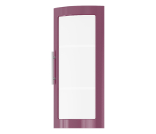 Фасады, Анна фасад для шкафа навесного со стеклом 42х92 см