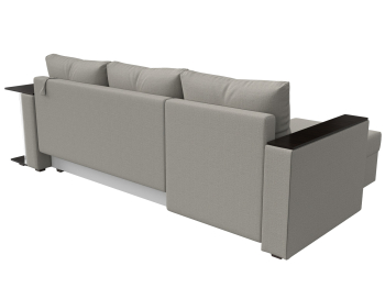 Угловой диван Атланта левый угол, рогожка Амур