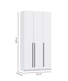 Шкаф для одежды 67.08 Брандо (3-х дв.) ЛДСП