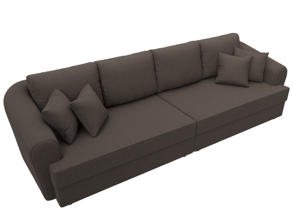 Диваны еврокнижки, Диван прямой Милтон, рогожка Амур