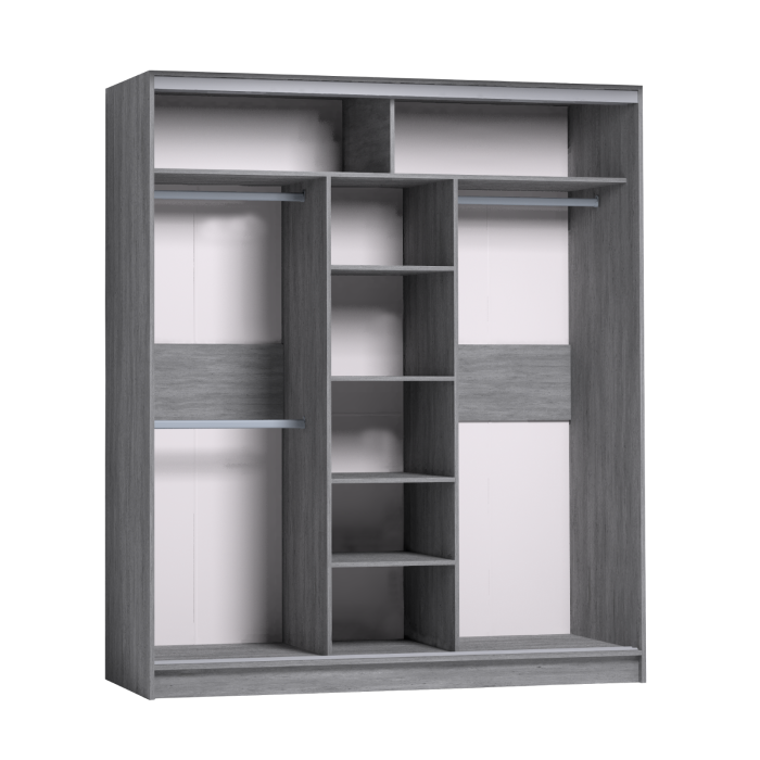 Шкафы-купе, Шкаф-купе 3-дв  Strike 1800 лдсп/лдсп  (в2105*ш1800*г595)