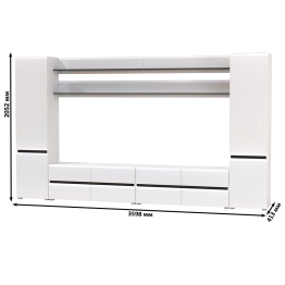 Сидней мебель в гостиную модульная № 121