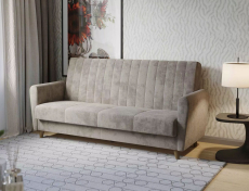 Диваны с ящиком для белья, Диван прямой Монако Велюр