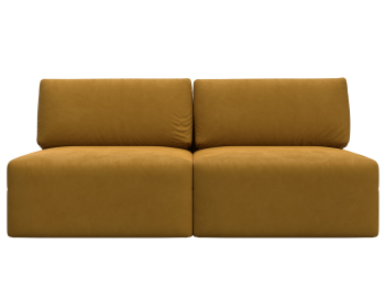 Диван прямой модульный Лига-060 НПБ, велюр BRUT