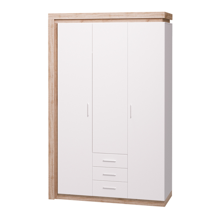 Шкафы распашные, Шкаф 3-х дверный 15 Люмен