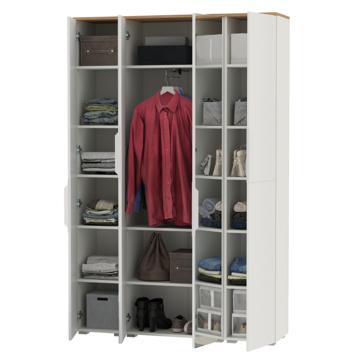 Прихожие, Набор мебели для прихожей из трёх шкафов Октава № 1