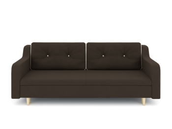 Диван-кровать еврокнижка-пантограф Оникс, велюр