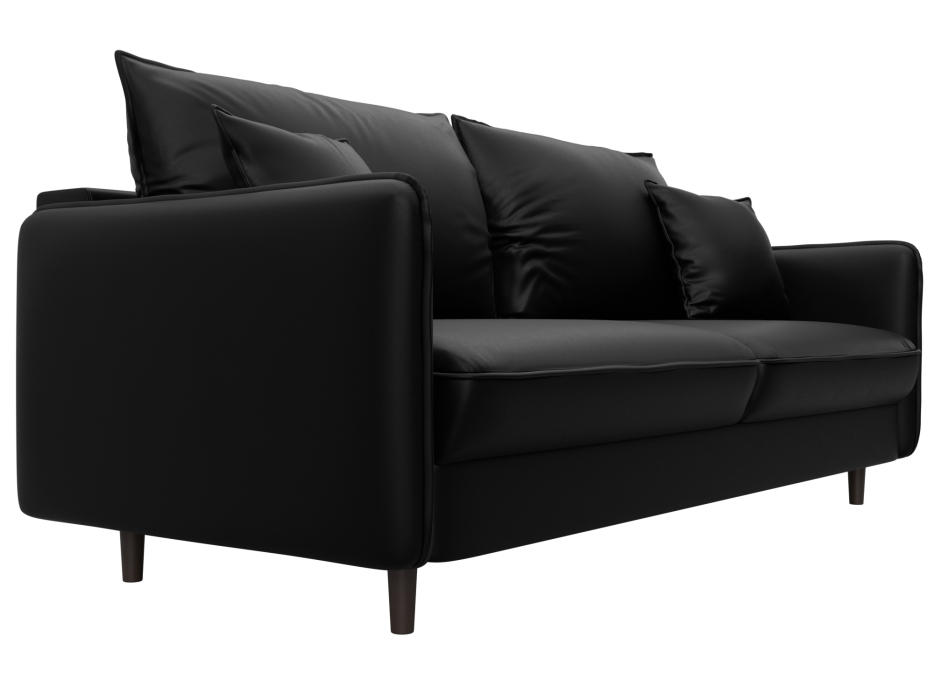 Диваны с ящиком для белья, Диван прямой Лига-064 НПБ, экокожа GRIFON