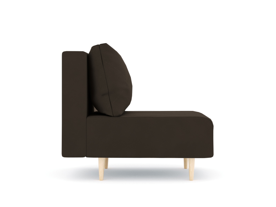 Кресло для отдыха, Кресло для отдыха Милли без подлокотников, велюр