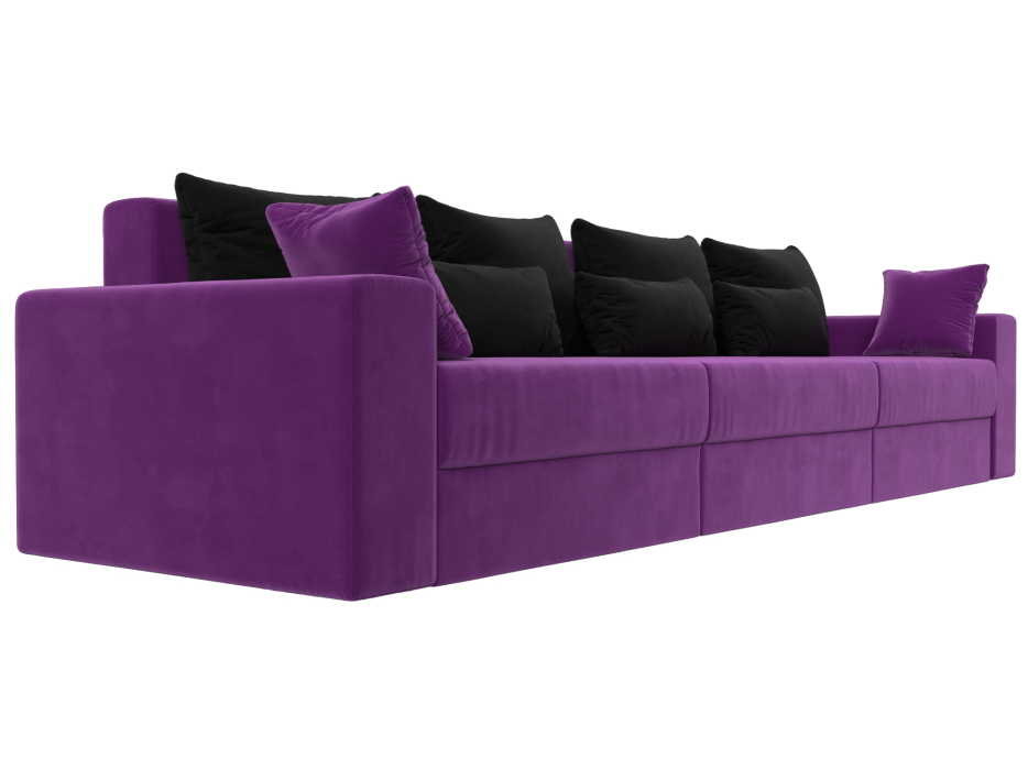 Офисные диваны, Диван прямой Майами Long, микровельвет