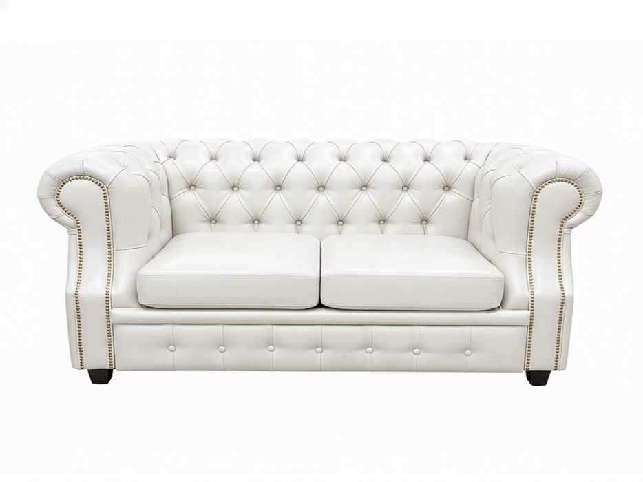 Диваны прямые, Диван Честер  Лофт 2-х местный, экокожа