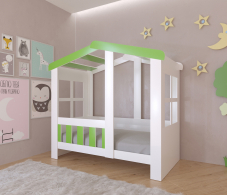 Кровати-чердаки, Кровать-чердак Астра домик