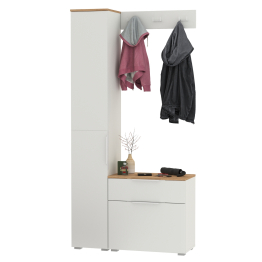 Обувница с вешалкой для верхней одежды и пеналом Октава.