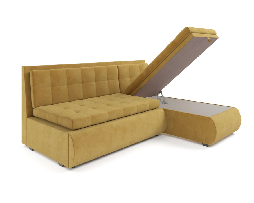 Диваны угловые в гостиную, Диван угловой Кормак (Велюр)