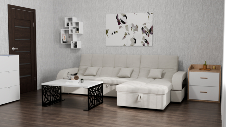 Модульный диван Майами-2,венеция,велюр