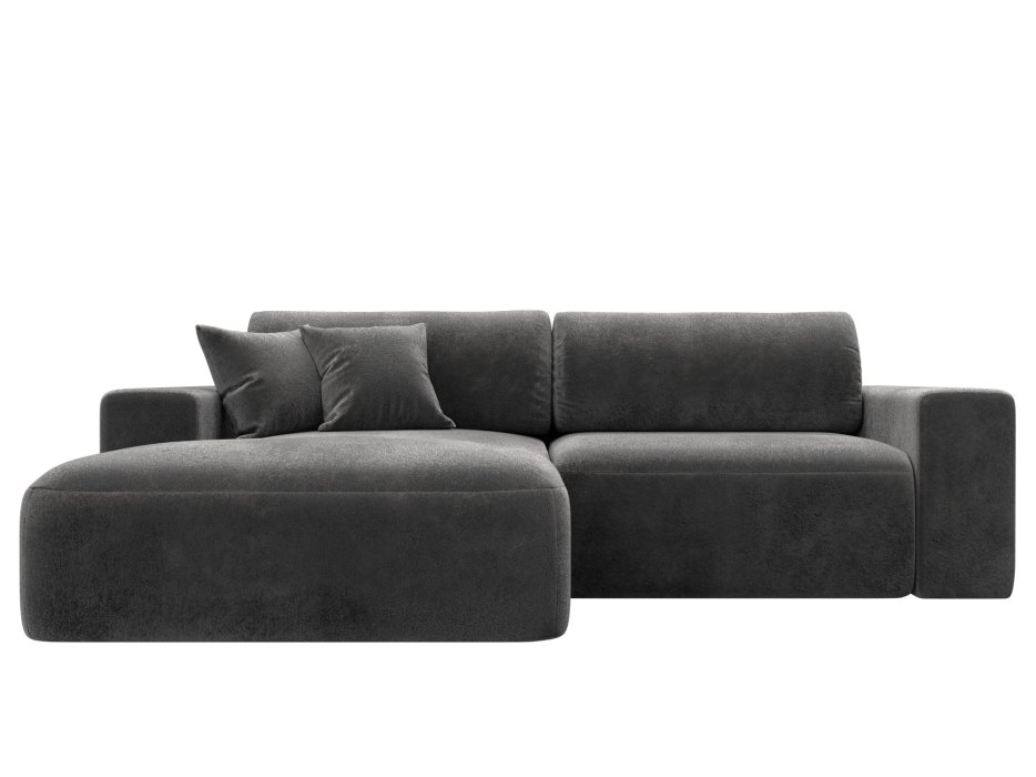 Диваны угловые в гостиную, Диван угловой Лига-036 НПБ Классик левый угол, велюр TOWER