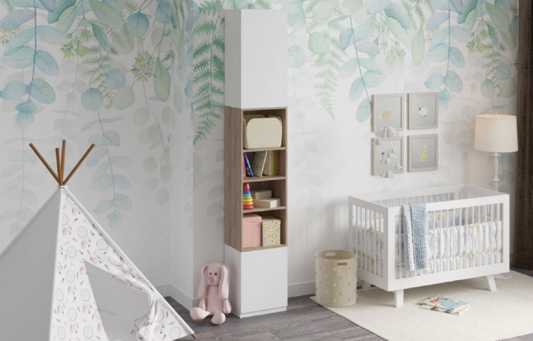 Открытые, Стеллаж Олли - 1 с дверцей