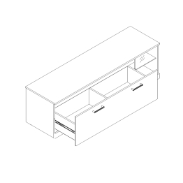 Тумба RTV 1S2N, JAGGER