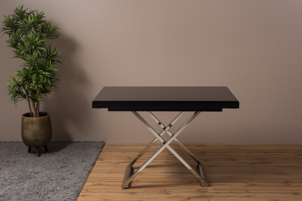 Обеденные столы, Стол-трансформер Shift (опоры нерж.сталь)