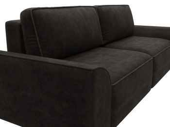 Диван прямой Лига-048 НПБ, велюр BRUT