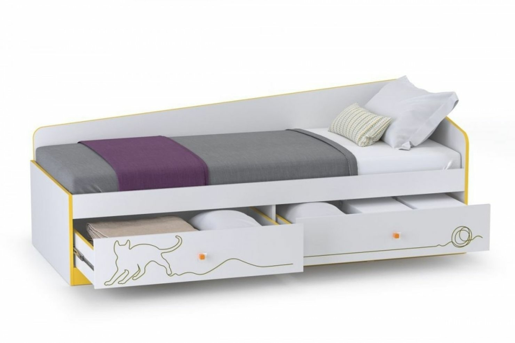 Кровати одноярусные, Альфа Кровать 11.21