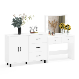 Комод 123-1204 и косметический столик с подсветкой СТ-5