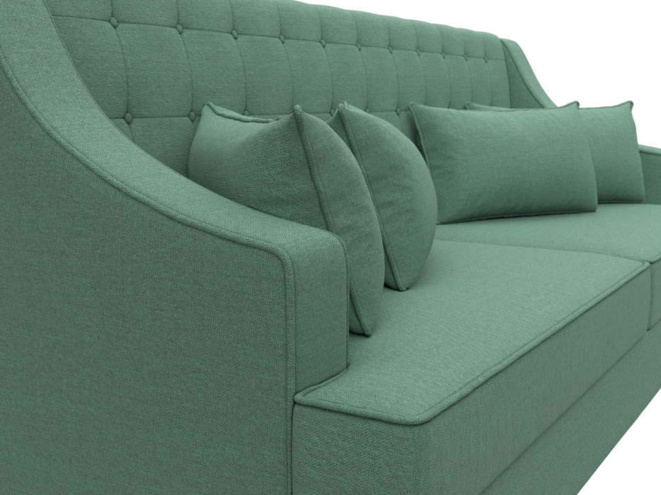 Дизайнерские диваны для гостиной, Диван кухонный прямой Марк, рогожка Амур